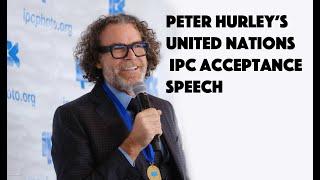 Peter Hurley receives IPC Award at the UN
