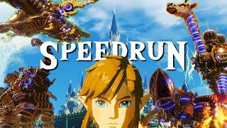 Speedrun any% Zelda BOTW All Dungeons en 1h 26m 41s par @Player5SR | WR  (Commenté en Français)