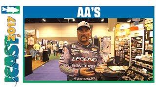 New AA's Bubba Shad 2.75" & 9" Sizes with Fred Roumbanis | ICAST 2017