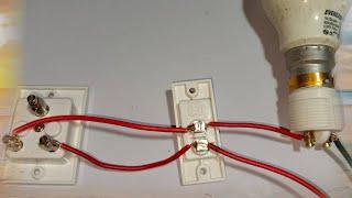 bypass series testing board wiring connection.#az electrical works #board wiring connection