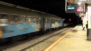 Renfe Mercancias - 333 + 333 + 333 + 333 + 3 coches militares + plataformas militares en Valdemoro