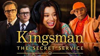 Kingsman The Secret Service is *actually* SO funny?! (first time watch)