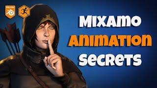 [Blender tutorial] Mixamo Animation Secrets