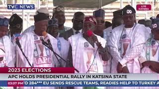 [ Live ] Tinubu's Speech At APC Presidential Campaign Rally In Katsina State