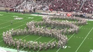 Fightin' Texas Aggie Band Halftime Show - South Carolina Game at Kyle Field on October 31, 2015