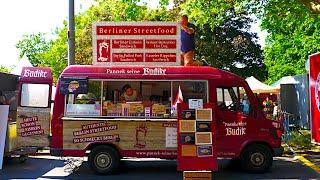 Authentic Berlin Street Food | German Smoked Beer Pulled Pork Sandwich