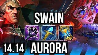 SWAIN vs AURORA (MID) | 9/3/21, 900+ games | EUW Master | 14.14