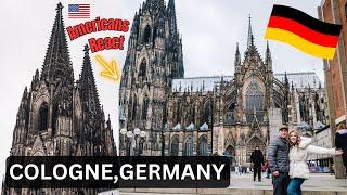  American's First REACTION to Cologne, GERMANY! (Cathedral, Chocolate Museum, Food)