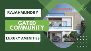 Gated Community Living | Luxury Plots near Bommuru Rajahmundry Await You!