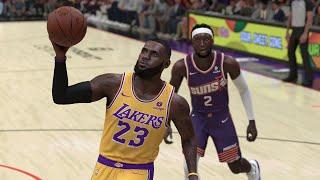 NBA 2K24 Gameplay - Los Angeles Lakers vs Phoenix Suns - Full Game Highlights - NBA 2K24 PS5