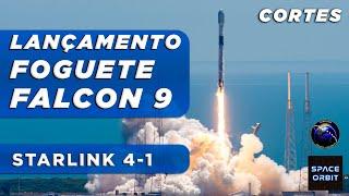 LANÇAMENTO DO FOGUETE FALCON 9 - STARLINK GROUP 4-1