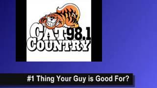 YOUR CALLS--#1 Thing Your Guy is Good For?