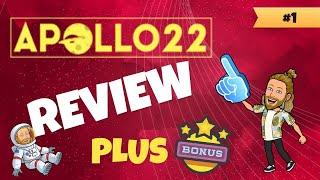 Apollo 22 Review ️ WARNING ️ CHECK OUT THE  BONUSES THAT COME WITH THIS GREAT PRODUCT :-)