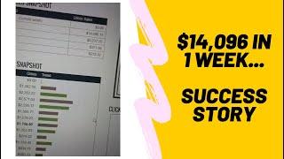 Zero To  $14,096 In 1 Week On ClickBank? Success Story