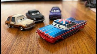 Disney Cars Metallic Body Shop Union Jack Ramone Review