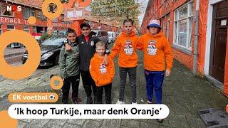 Nederlandse en Turkse fans over de kwartfinale