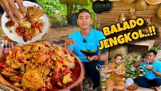 CARA MEMBUAT BALADO JENGKOL TIDAK BAU MENYENGAT EMPUK DAN ENAK ‼️ MUKBANG BARENG ADEK VELLA 