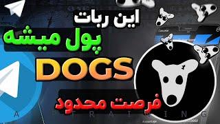 ایردراپی که همین الان نقده!! آموزش کامل ربات داگز dogs پروژه تلگرام (فرصت محدود)