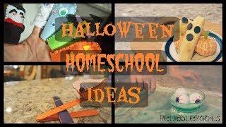 HALLOWEEN HOMESCHOOL ACTIVITIES/IDEAS - KINDERGARTEN/PRESCHOOL