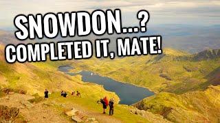 We SURVIVED SNOWDON on a BANK HOLIDAY!!! - Our FIRST MOUNTAIN ADVENTURE!! -