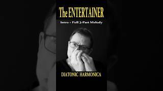 THE ENTERTAINER on Diatonic Harmonica! Brendan Power