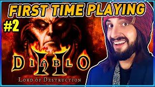 ACT 2 Playing Diablo 2 Lords Of Destruction For The FIRST TIME