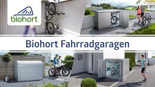 Biohort Fahrradgaragen Sortiment 2024 - Ein kurzer Überblick