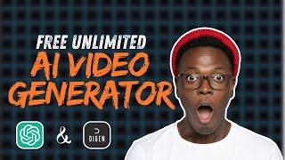 Create Unlimited AI Videos for FREE – Best 100% Free AI Video Generator!