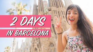  2 DAYS Barcelona TRAVEL Vlog | 48 hours in Barcelona  | TOP things to do in Barcelona