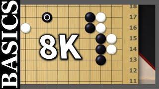 A mostly even 8KYU - Basics Baduk