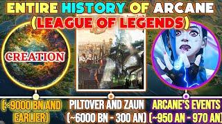 Entire History Of Piltover & Zaun - Explained, Complete Arcane Timeline & Beyond - Mega Arcane Video