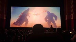 Godzilla x Kong The New Empire Egypt Fight G-Fest Audience Reaction