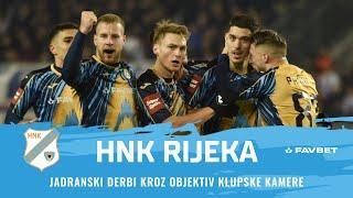 Hajduk - Rijeka kroz objektiv klupske kamere