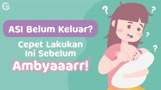 Jika ASI tidak langsung Keluar, Jangan Panik Mums!