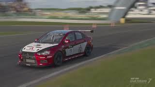 #GT7 Tsukuba Circuit experience Gold Lancer EVO GT4 #ps5 & #DualSense