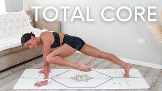 25 MIN TOTAL CORE/AB WORKOUT || At-Home Pilates (No Equipment)