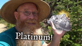 Prospecting for High Grade Platinum ore.
