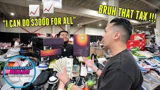 LOWBALLING RESELLERS  CASHING OUT AT SNEAKER EVENT IN MIAMI SNEAKERSWAP365