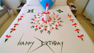 birthday decoration ideas at home || bedroom decoration for birthday || how to decorate birthday