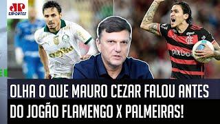 "É ISSO QUE EU IMAGINO! Pra mim, o Flamengo contra o Palmeiras vai..." VEJA o que Mauro Cezar FALOU!