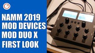 NAMM 2019: MOD Devices MOD DUO X Modular Audio Processor | SYNTH ANATOMY