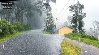 Heavy rain hits mountain villages in Indonesia||the weather changes drastically||indoculture