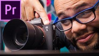 2x Video Editing Speed - Sony a7iii Record Proxy Files In Camera - premiere pro tutorial