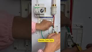 #Electrical knowledge  #Double control switch Standard connection steps for double control switch