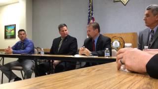 Sacramento Sheriff Scott Jones Talks To Slavic Community Members