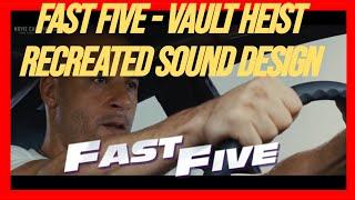 I Recreated Sound Design for Fast 5 | Vault Heist | Inspired by Mridu Mousam Neog | Epidemic Sound
