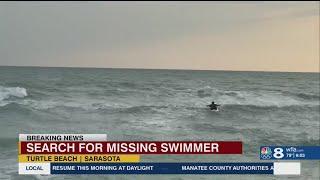 Recovery efforts for missing swimmer on Turtle Beach Siesta Key