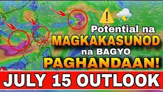 3 BAGYO, POSIBLENG MABUBUO? ️ | WEATHER UPDATE TODAY | ULAT PANAHON TODAY | WEATHER FORECAST TODAY