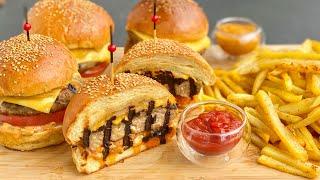 No More Eating Out  Best Hamburger Recipe at Home Burger Menu | hamburger bread