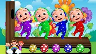 Baby Shark Learns Colors|Cocomelon Nursery Rhymes & Kids Songs #songs